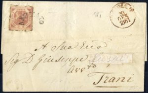 1861, lettera del 20.1.1861 da Gioja a ... 