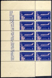 1959, Luftpostmarke Besuch Chruschtschows in ... 