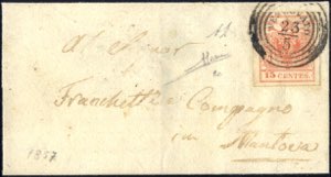 Vescovato, C4 8 P, lettera del 23.5.1857 ... 