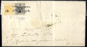 Villanova, SD 10 P, lettera del 15.4.1852 ... 