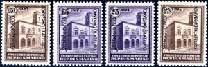1933, Convegno Filatelico, di San Marino, ... 