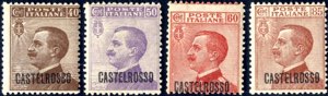 1922, francobolli dItalia soprastampati ... 