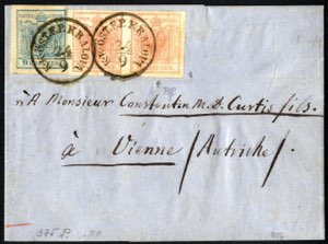 1856, Brief vom 24.9.1856 von Kraiova nach ... 