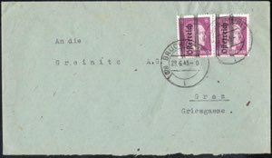 1945, Brief vom 28.6.1945 von Bruck (Mur) ... 