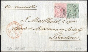 1873, letter dated 7.3.1873 from Mauritius ... 