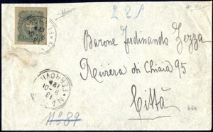 1901, lettera del 13.9.1901 da Napoli per ... 