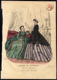 1866, copertina colorata della rivista ... 