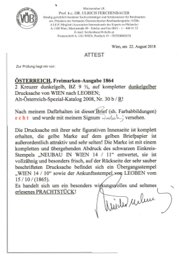 1865, Brief von Neubau in Wien vom 14.10. ... 