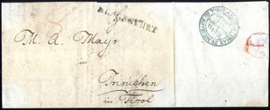 Klagenfurt 1832, Brief von Klagenfurt vom ... 