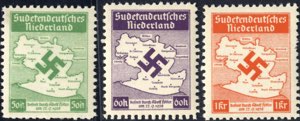 1938, Sudetendeutsches Niederland, 50 H., 60 ... 
