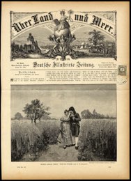 1892, Titelseite der Deutschen Illustrirten ... 