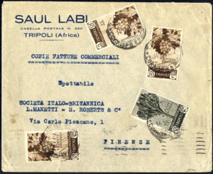 1932, busta del 14.5.1932 da Tripoli a ... 