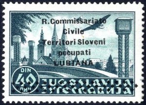 1941, francobollo di posta aerea ... 