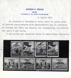 1941, francobolli di posta aerea ... 