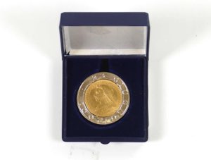 1 Pfund Sovereign 1893, gefasste Goldmünze, ... 