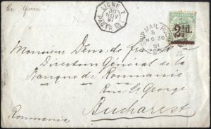 1891, Brief von Adelaide am 30.11. nach ... 