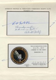 1969, Apollo 12 Mondbrief, die ... 