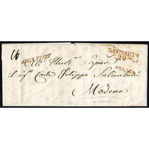 1844, Lettera da Mantova 29.9.1844 ... 