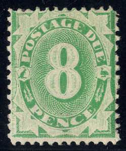 1902-04, Ziffernzeichnung, 8 P smaragd, Mi. ... 