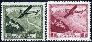 1930, Flugpost, 6 Werte (Mi. 108-13 / 240,- ... 