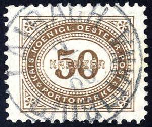 1894/95, Ziffer, 1-50 Kr., 9 Werte (U. 1-9 - ... 
