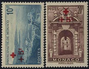 1940, Pro Croce Rossa, 15 valori (U. 200-14 ... 