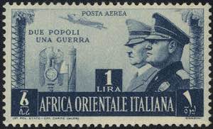 1941, Fratellanza, cartella del valore al ... 