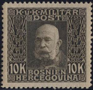1912, Kaiser Franz Josef, 10 Kronen, ... 