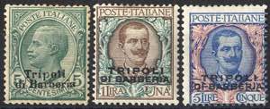 1909, 10 val. (S. 1-10 / 500,-)