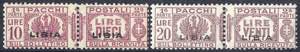 1927/37, Pacchi, 10 Lire + 20 Lire, i due ... 