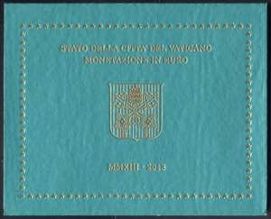 2013, Vatikan Kursmünzensatz, Divisionale ... 