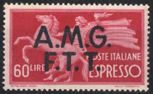 1947/48, Espressi, 4 val. (S. E 1-4)