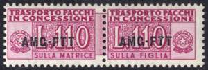 1953, Pacchi in Concessione, 4 val. (S. 1-4)