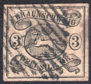 1861/65, Freimarke, 3 Sgr, schwarz auf ... 