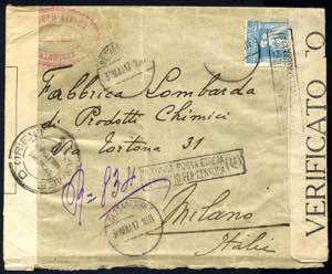 1917-42, Lot 3 Briefe: vom 30.3.1917 von ... 