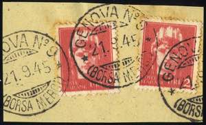 1929, 2 Lire, due esemplari con varietà ... 