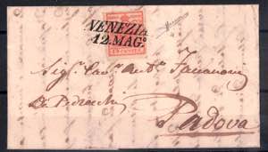1850, 15 Cent., rosso vermiglio, secondo ... 