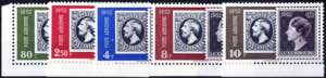 1952, 100 J. Briefmarken, postfrische Serie ... 