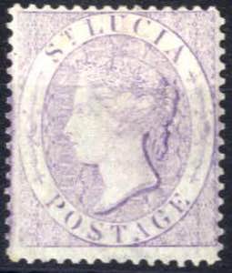 1864, Königin Viktoria, 6 P violett, Wz. 2 ... 