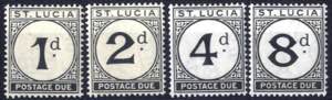 1933/47, komplette Serie 4 Werte ... 