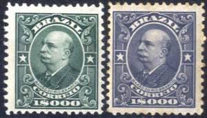 1913/17, Paranhos, 1000 R dunkelgrün und ... 