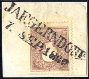 Jaegerndorf / 7. SEP. 1860, RL-Iy,  ... 