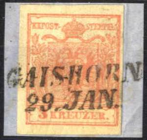 Gaishorn / 29.  JAN., IL-I auf Briefstück ... 