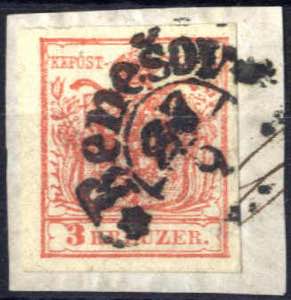 Benesov 23.9. 1850, Briefstück mit 3 ... 