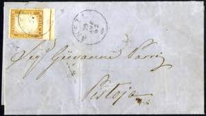 1862, Lettera da Arezzo il 29.11. per ... 
