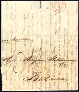 1867, Brief aus Rotterdam (Holland) vom ... 