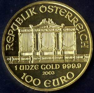 2003, 100 Euro Wiener Philharmoniker in ... 