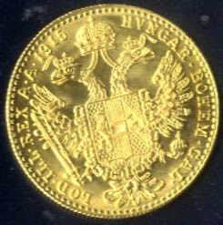 1915, 1 Golddukaten Kaiser Franz Josef II, ... 