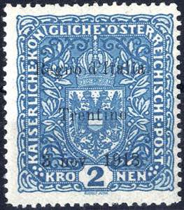 1918, Trentino - Alto Adige, 2 Kr. “senza ... 