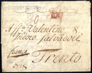 1771, Brief aus ST. PETERSBURG ... 